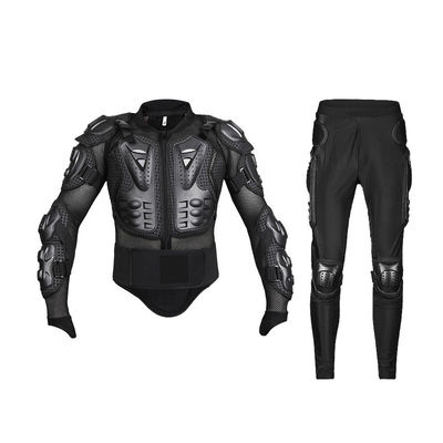 0.59 kg Leichtgewicht Motorradfahrer Körperschutzjacke und Hosen für Größen S-4XL