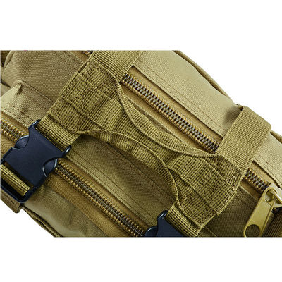 Outdoor Camping Rucksack Gürteltaschen 0,45 Kg Zipper Hasp Schließung Portable Molle Tasche für Wandern