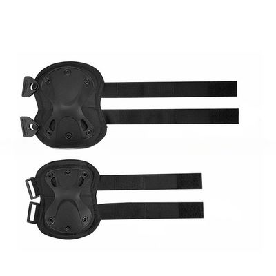 Customized Logo Schwarze Knie Ellenbogenpolster für und dauerhaften Schutz