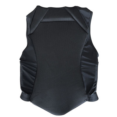 CE-zertifizierte Unisex-Körperweste zum Reiten mit Kissen und Atemraum 1 kg Schwarz