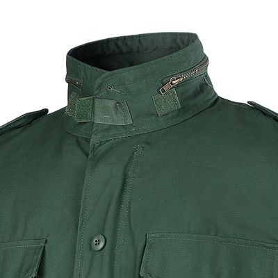 Akzeptable OEM/ODM Polyester/Baumwolle Olivengrüne Herrenjacke M65 für Outdoor-Aktivitäten XS-XXL