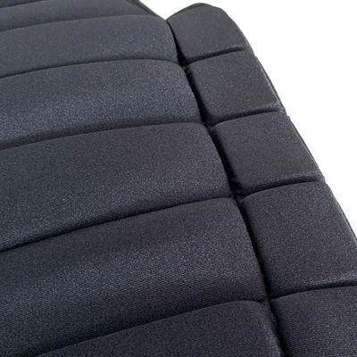 Leichte Pferderittenweste für Erwachsene Atmung schwarz EVA Mesh Stoff elastische Fleck