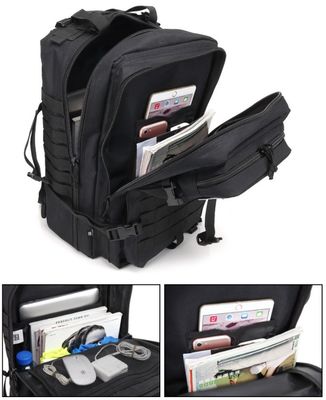 45L Rucksack Großkapazität MOLLE-System und Weichgriff für Outdoor-Abenteuerpaket