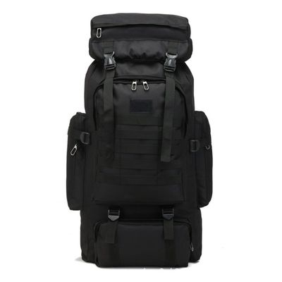 Polyesterverkleidung 80L Großkapazität Camping Wandern Rucksack für Reisen und Trekking