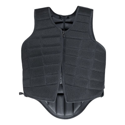 Zertifizierte Blockfoam-Padded-Schwarze Weste für Pferderitten im Freien 20 kg