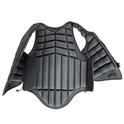 Zertifizierte Blockfoam-Padded-Schwarze Weste für Pferderitten im Freien 20 kg