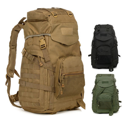 Schwarzer Rucksack mit großer Kapazität für Outdoor-Sport aus PVC-Behälter und 600D-Polyester