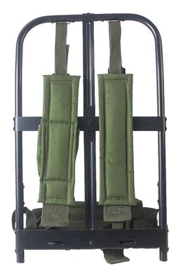 Aluminiumrahmen 50L grüner Rucksack für Outdoor-Sport und Erkundung