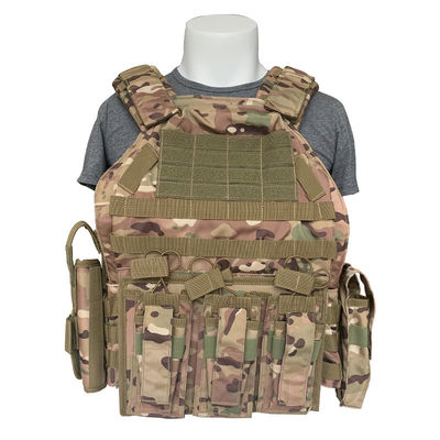 Aktivitäten im Freien müssen eine anpassbare Schutzweste mit Molle und Taschen haben