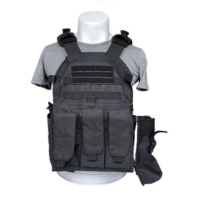 Multifunktionale Schutzweste mit Molle-System und Taschen für die Körpersicherheit in S-2XL-Größen