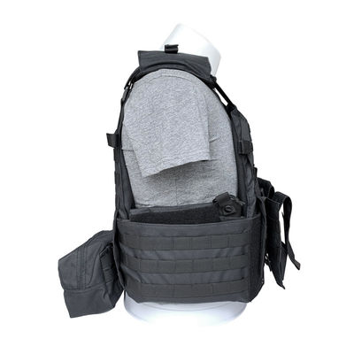Multifunktionale Schutzweste mit Molle-System und Taschen für die Körpersicherheit in S-2XL-Größen