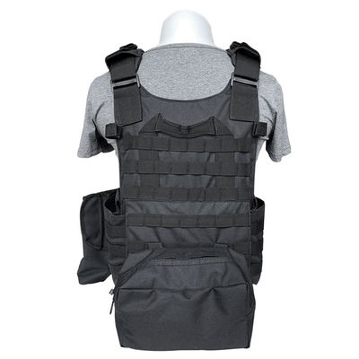 Multifunktionale Schutzweste mit Molle-System und Taschen für die Körpersicherheit in S-2XL-Größen