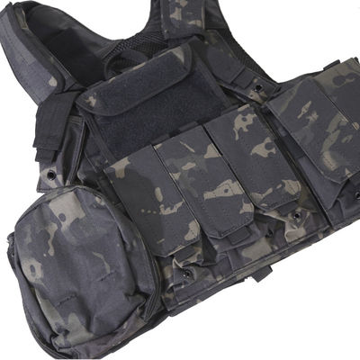 Verstellbare Mehrzweckweste für Training und Körperschutz aus Polyester