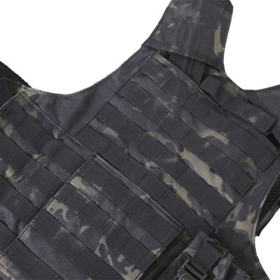 Verstellbare Mehrzweckweste für Training und Körperschutz aus Polyester