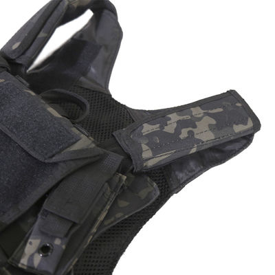 Verstellbare Mehrzweckweste für Training und Körperschutz aus Polyester
