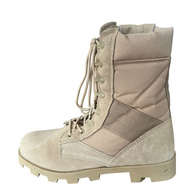 Kautschuk-Außensohle Wandern Bergsteigen Wasserdichte Stiefel für Outdoor-Training