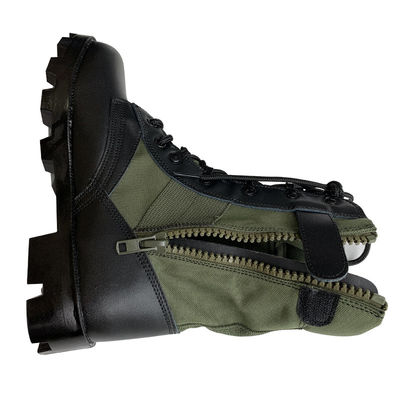 Gemütliche, grüne Wanderschuhe für Männer mit langlebiger Gummisole und Oxfordleder