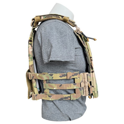 Unisex-Molle-Weste Atmungspflichtiger Polyester-Körperschutz mit Molle-Design