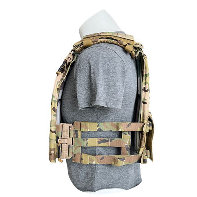 Unisex-Molle-Weste Atmungspflichtiger Polyester-Körperschutz mit Molle-Design