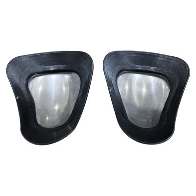 Motorrad Schulterpolster Metall Schulterschutz mit freier Größe und 22 mm Dicke