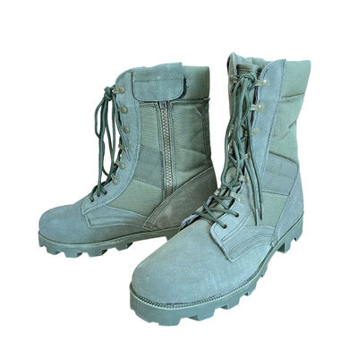 Akzeptable OEM/ODM 8 Zoll Outdoor Leder Training Stiefel mit Oxford Obermaterial