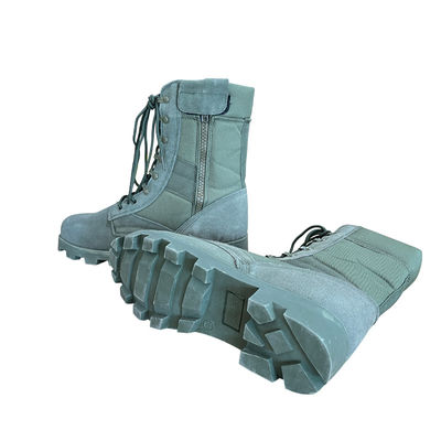 Akzeptable OEM/ODM 8 Zoll Outdoor Leder Training Stiefel mit Oxford Obermaterial