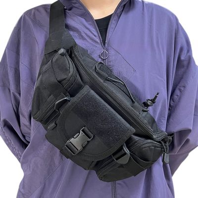 Multifunktionale Brusttasche Fanny-Tasche für Männer Outdoor-Sport Wasserdichte Taille-Tasche Radtourismus Laufen
