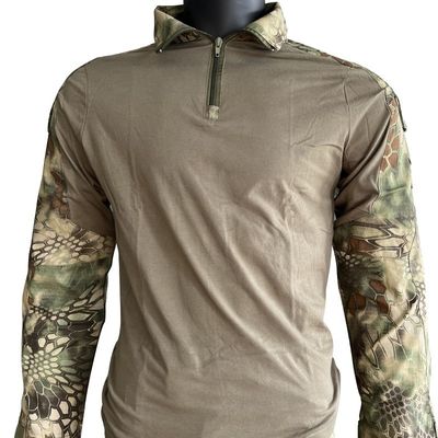 Outdoor Atemberaubender Anzug Olivengrüner schwarzer Frosch Anzug mit 4 Jahreszeiten und TWILL Stoff