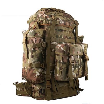 Outdoor-Tasche 80L Schwerlast-Professionelle Wanderrucksack verschleißfeste Campingtasche