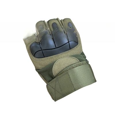 Grüne, maßgeschneiderte Schutzhandschuhe