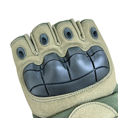 Grüne, maßgeschneiderte Schutzhandschuhe