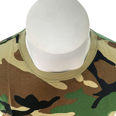 Grundschutz-T-Shirt für Männer für das Training im Freien und Polyester-Baumwolle
