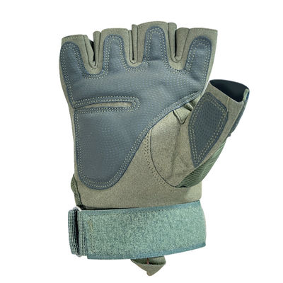 Schutz Sicherheitsschulungen Handschuhe Grüner Halbfinger für den ultimativen Schutz