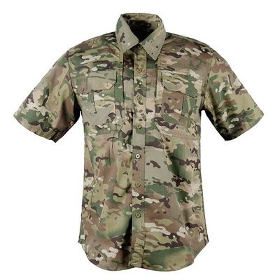 Casual Shirts Männerformal Dress Shirt Kurzärme Kurzes Shirt für den Außenbereich