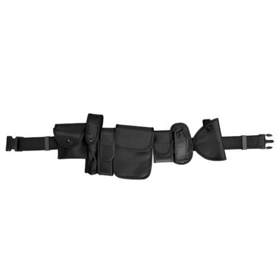Multifunktionales Trainingsgürtel Hardware Buckle Taschenlampe Molle Gürtel Tasche Olivengrün