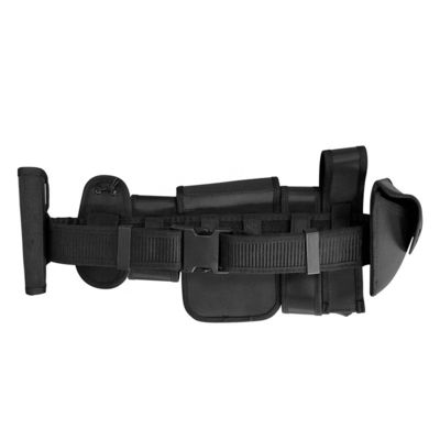 Multifunktionales Trainingsgürtel Hardware Buckle Taschenlampe Molle Gürtel Tasche Olivengrün