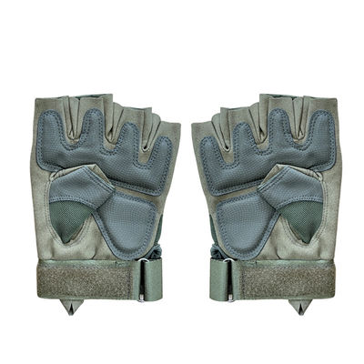 Halbfinger/fingerloses Kletterhandschutz für Outdoor-Training mit Funktionen