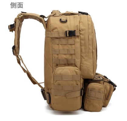 Wasserdicht und feuchtigkeitsdicht 55L 600D Rucksack aus Oxforder Stoffe für Sport