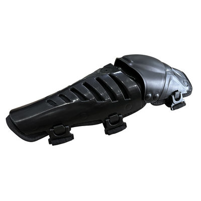 Schwarze Kniepolster für Motorradschutz Vierteils-Set perfekt für Outdoor-Aktivitäten