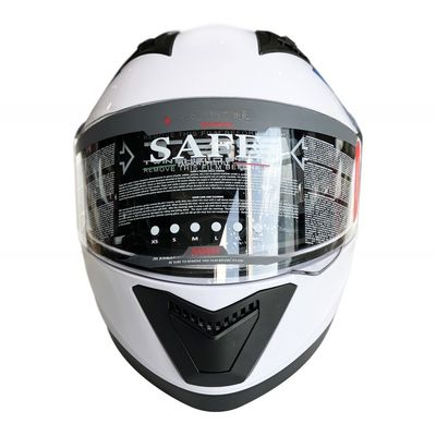 Unisex Anwendbar Vollgesicht Motorradfahrt Sicherheitshelm Keine Musterart Fahrer