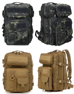 40L schwarzer wasserdichter, kundenspezifischer Rucksack für Weichhandling