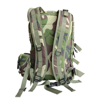 19*4*9cm Wasserdicht Wandern Überleben Schwarz Molle System Rucksack für Outdoor-Reisen