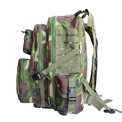 19*4*9cm Wasserdicht Wandern Überleben Schwarz Molle System Rucksack für Outdoor-Reisen