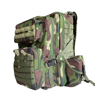 19*4*9cm Wasserdicht Wandern Überleben Schwarz Molle System Rucksack für Outdoor-Reisen