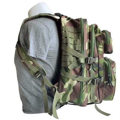 19*4*9cm Wasserdicht Wandern Überleben Schwarz Molle System Rucksack für Outdoor-Reisen