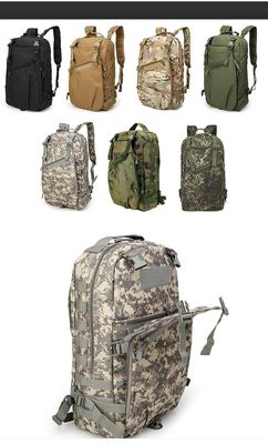 45L Rucksack für Auswärtsreisen Nervenbrücke Wasserdicht und individuell