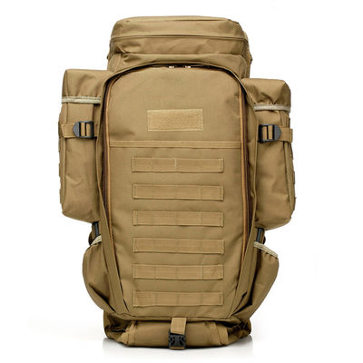 70L Hochkapazität Bergsteiger Rucksack mit wasserdichtem und atmungsaktivem Stoff Logo