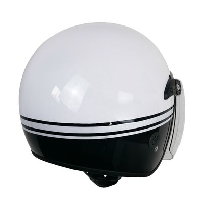 ABS-Schalenmaterial Motorradhelm mit halb offenem Gesicht zum Kopfschutz CE DOT ECE