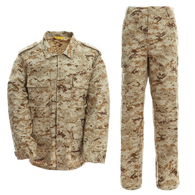 Atmungsaktive Stoffart Gewebte kundenspezifische Herren BDU Uniform Hemd Ripstop Baumwolle S-4XL
