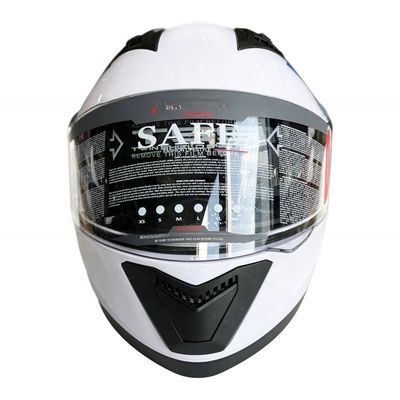ABS-Full-Face-Shield-Motorradhelm für die gesamte Saison ohne Muster